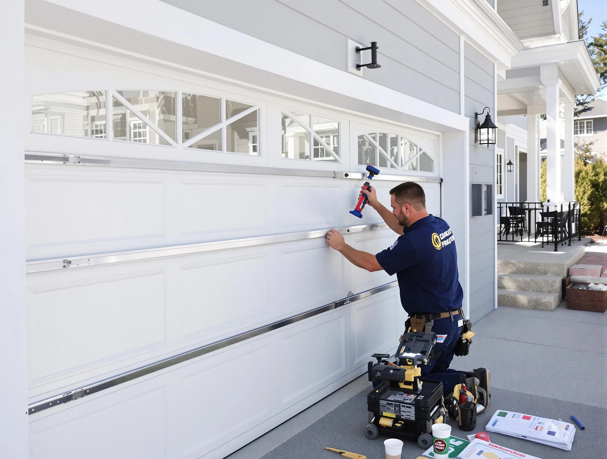 Professional garage door installation by Wayne Garage Door Repair in Wayne