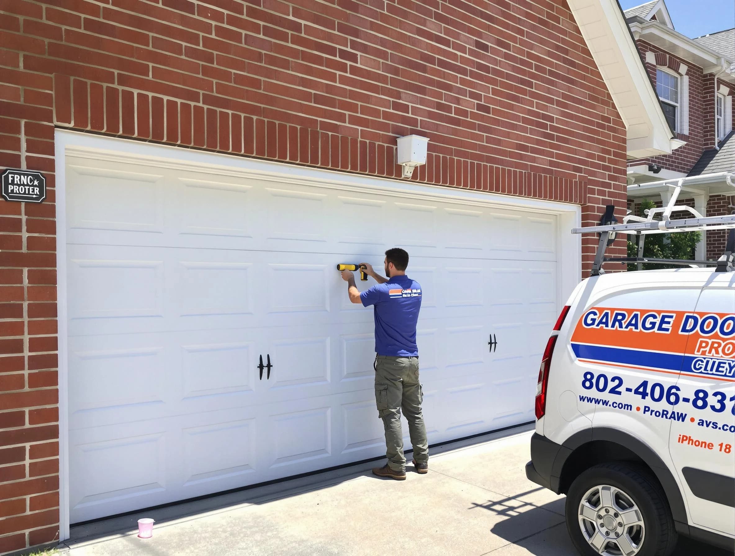 Local garage door repair service by Wayne Garage Door Repair in Wayne