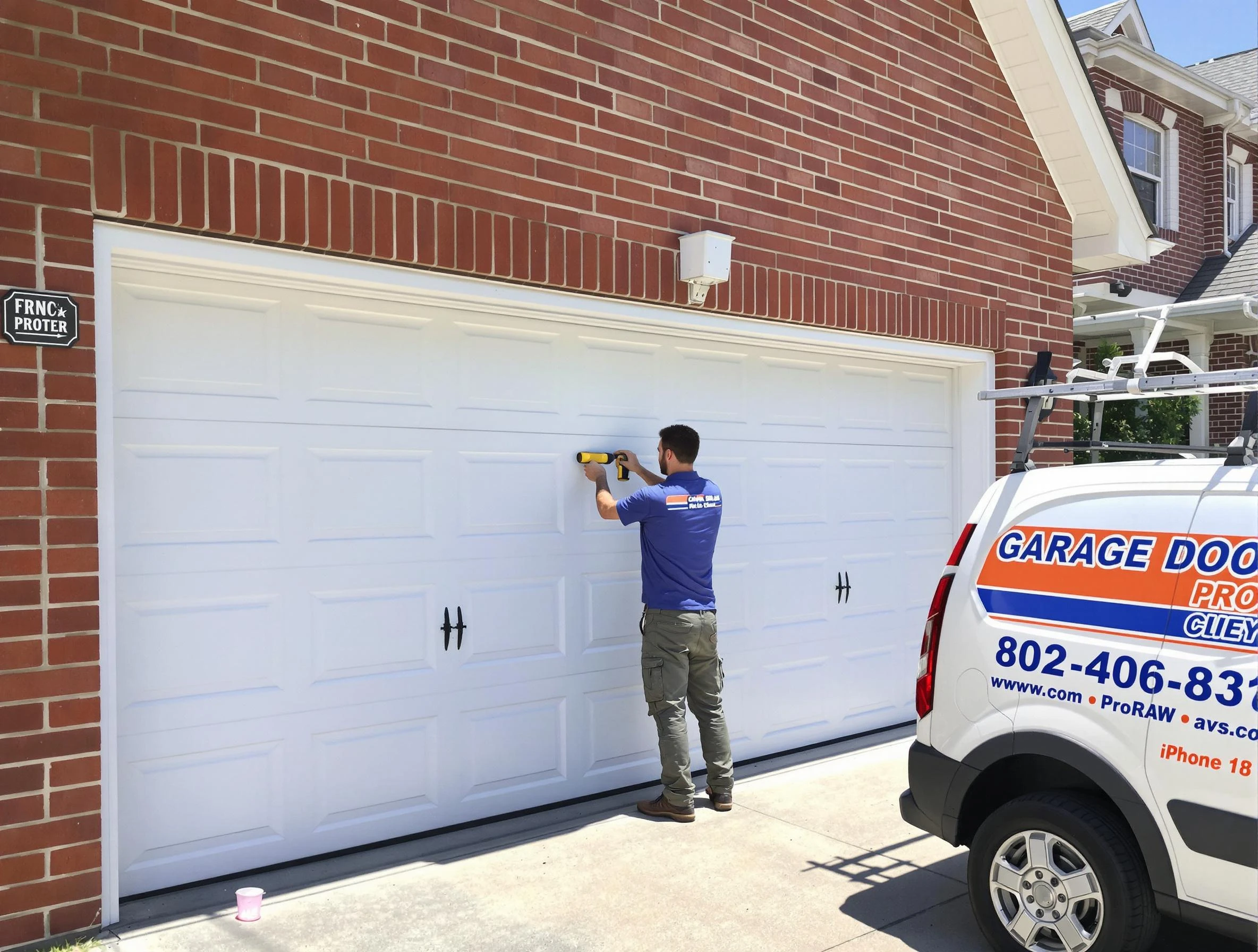 Local garage door repair service by Wayne Garage Door Repair in Wayne
